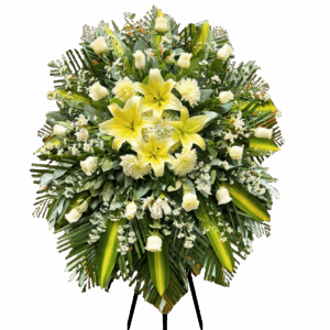 Corona Fúnebre Delicada