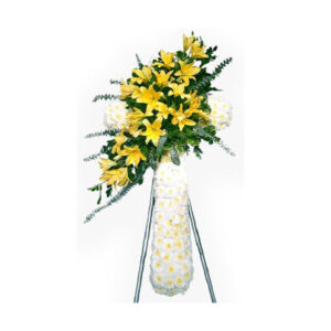 Cruces Funebre Amarilla