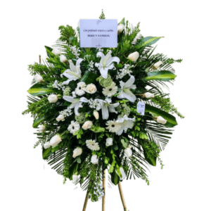 Corona Fúnebre Rey