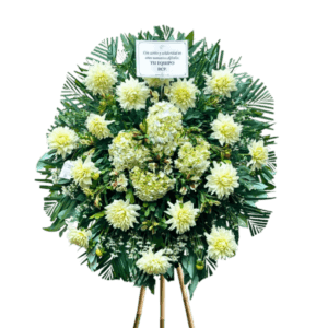 Corona Fúnebre Dalia